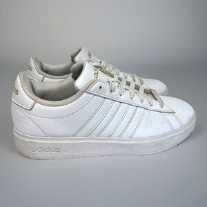 Addias Womens Grand Court 2.0 AGW9213 Women's 6 White Casual Shoes Sneakers